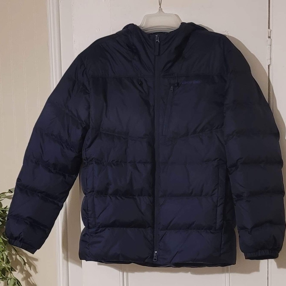 NWT LANDS’ END MEN’S NAVY JACKET.  Size Small